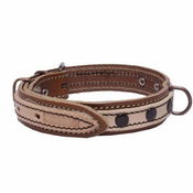 Imagen de Collar cuero doble 20x440 mm