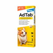 Imagen de ADTAB 225 mg COMPRIMIDOS MASTICABLES PARA PERROS (>5,5-11 kg)