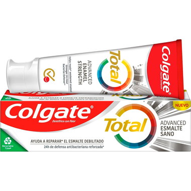 Dentífrico esmalte sano COLGATE Total, tubo 75 ml