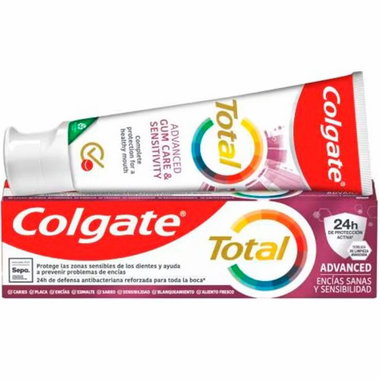 Dentífrico encías sanas COLGATE TOTAL ADVANCE, tubo 75 ml