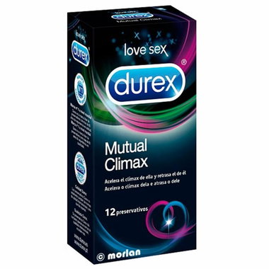Preservativos mutual climax DUREX, caja 12 uds.
