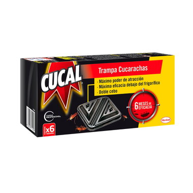 Cucal trampa contra cucarachas 6 u