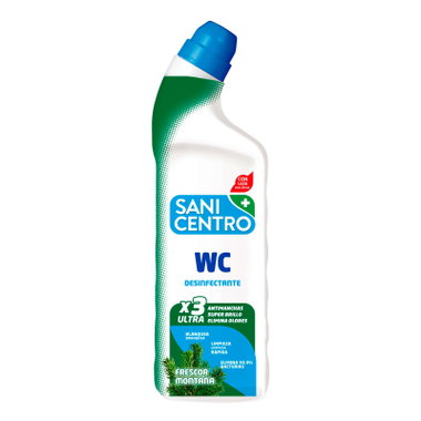 Gel wc montaña SANICENTRO, botella 1 litro 1000 ml