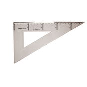 Cartabón plástico 25cm