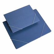 Carpeta azul bolsa folio