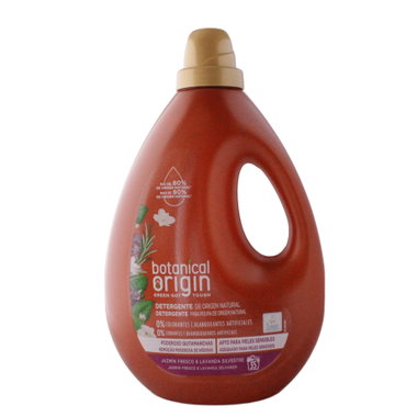 Detergente gel lavanda BOTANICAL Origin, garrafa 35 dosis