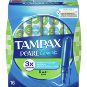 Tampax compak pearl super.