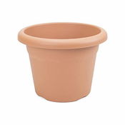 Plastiken maceta terra redonda 26x19 cm terracota 7326