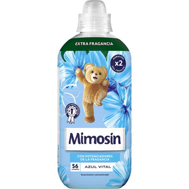 Suavizante azul vital MIMOSÍN, botella 56 dosis