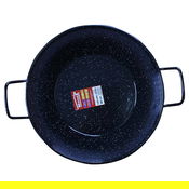 Imagen de Paellera honda con asas esmaltada 36 cm