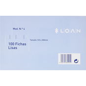 Bloc de fichas rayas nº4 125x200mm