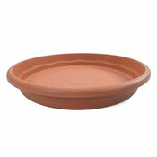 Plastiken plato redondo terra 50 terracota 7450