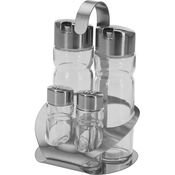 Imagen de Aceitera cristal/inoxidable Monix sabor 4u
