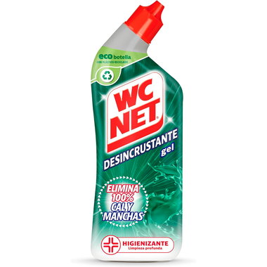 Gel desincrustante WC NET, botella 800 ml