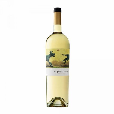 Vino Blanco Rueda EL PERRO VERDE, botella 75 cl