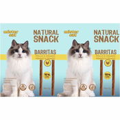Snack de gato barritas de pollo e higado