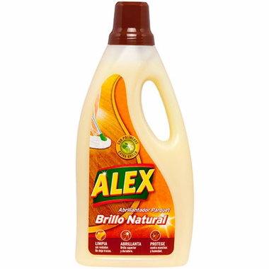 Abrillantador parquet ALEX, garrafa 1,5 litros 1500 ml