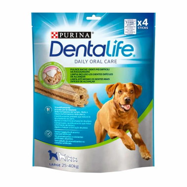 Dentalife snacks dentales para perros grandes 142 g