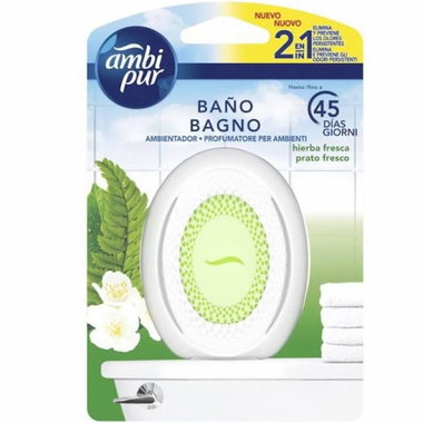 Ambipur ambientador baño hierba fresca 7,5 ml