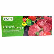 Bayeco bolsas congelar cierre zip 17x25cm