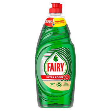 Lavavajillas a mano ultra poder FAIRY, botella 650 ml