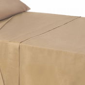Trovador sábana bajera cama 180 camel.