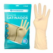 Guantes Cuatrogasa satinados grandes