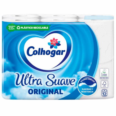 Papel higiénico colhogar suave 12 u