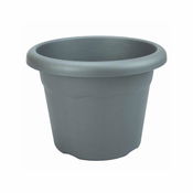Plastiken maceta terra redonda 10x8 cm antracita 7310