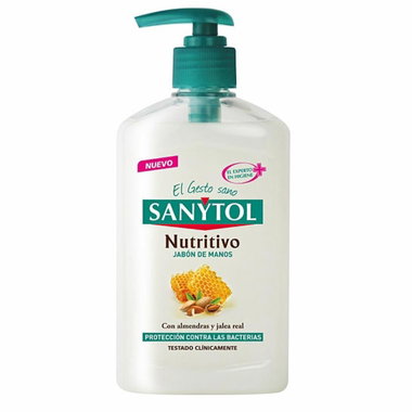 SANYTOL Sabó de mans nutritiu 250 ml