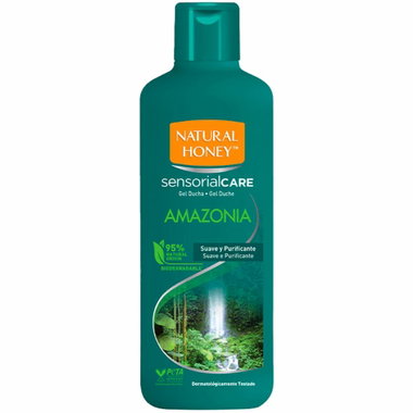 Gel de ducha amazonian NATURAL HONEY, bote 650 ml