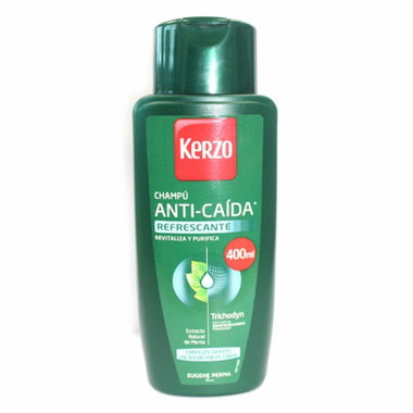 Kerzo champú caída cabellos grasos. 400 ml