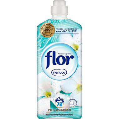 Suavizante concentrado nenuco FLOR, botella 78 dosis