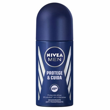 Desodorante para hombre NIVEA PROTECT, roll on 50 ml