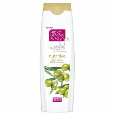 Gel de Baño Nutritivo con Oliva 800 ml