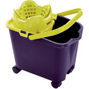 Imagen de Cubo escurridor con ruedas automático 