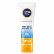 Nivea sun protecció facial antitaques.
