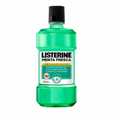 LISTERINE Elixir bucal Menta Fresca 500 ml