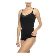 Camiseta cotonella GD135 negra talla 4/L/42