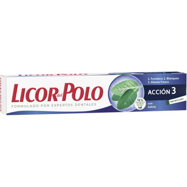 Licor del Polo dentífrico acción-3 75 ml