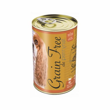 Dibaq Perrynat Grain free salmon para perros 400 g