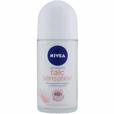 Desodorante para mujer invisible NIVEA, roll on 50 ml