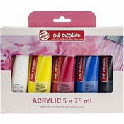 Imagen de Estuche de acrílicos Talens 75ml 5u