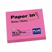 Notas paper-in 76x76 rosa 100 hojas