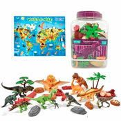 Imagen de Bote 30 piezas dinosaurios