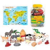 Imagen de Bote 30 piezas granja