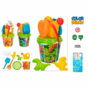Cubo de playa dino