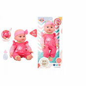 Muñeca bebe biberon con sonido