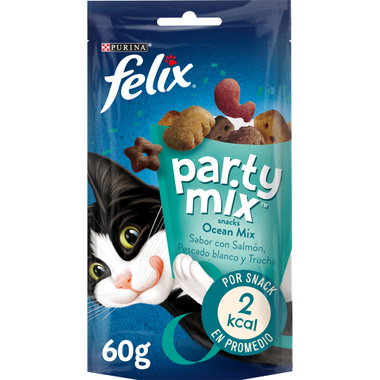 Party Mix océano para gato FELIX, paquete 60 g