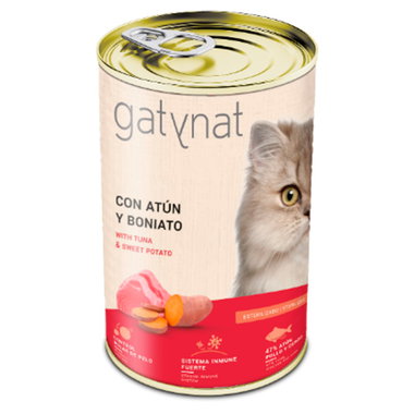 Gatynat atún + boniato 10199 400 g